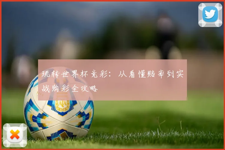 玩转世界杯竞彩：从看懂赔率到实战购彩全攻略
